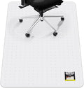 Kuyal Office Chair Mat for Carpet, 36x48 Clear Heavy Duty Computer Chair Mat, Under Desk Protector Carpeted Floors Mat, Easy Chair Movement,Ship Flat