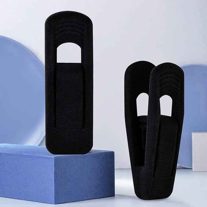 Black Velvet Hangers Clips (80-Pack), Non-Slip Strong Velvet Hangers Clips for Velvet Skirt Hangers, Velvet Pants Hanger Velvet Clips Fit for Thin Velvet Clothes Suit Hangers