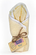 Old Fashion 100% Cotton Dishcloths - Set of 4 Mixed Colors - 2 Yellow/2 White -11" x 11"