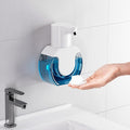 Automatic Foaming Soap Dispenser 15oz/420ml Foaming Hand Sanitizer Touchless Wall Mount with 4levels Adjustable Free Touch Electric Soap Dispenser Rechargeable with Sensor
