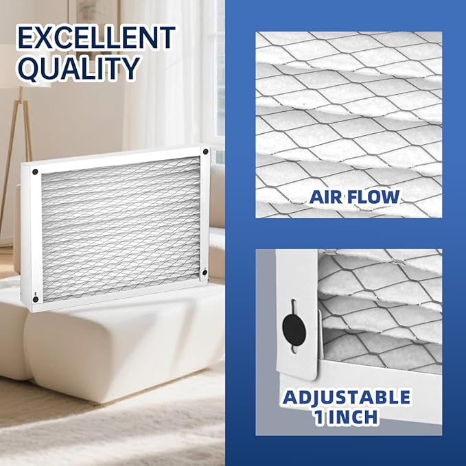 413 Replacement Air Filter MERV 13 16x25x4 for Air Purifiers Model 1410 1610 2140 2400 2410 2416 3410 4400 or 2400 with Upgrade Kit 1413 Pleated HVAC AC Furnace Filter 2-Pack