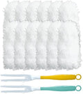 Car Interior Duster - Ultimate Cleaning Tool for Cars, House, and Office - Compact Mini Design for Effortless Dust Removal Double-Sided Design 2handle +10 Duster Refills.