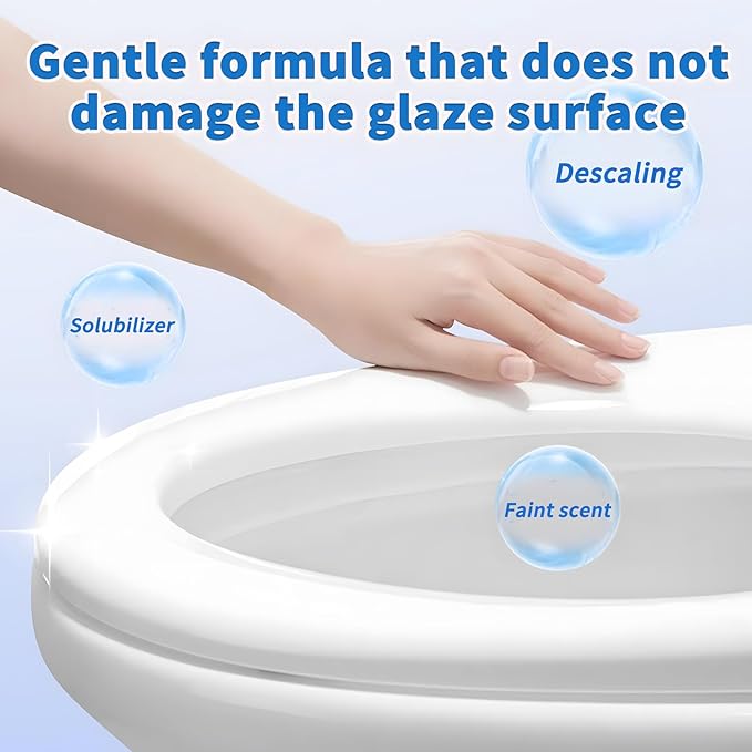 Automatic Toilet Bowl Cleaner Tablets, 30-Pack Long-Lasting Toilet Tank Cleaner for Bathroom, Blue Water Freshener, Prevents Stains & Odor, Safe for All Toilets (30, Blue and green)