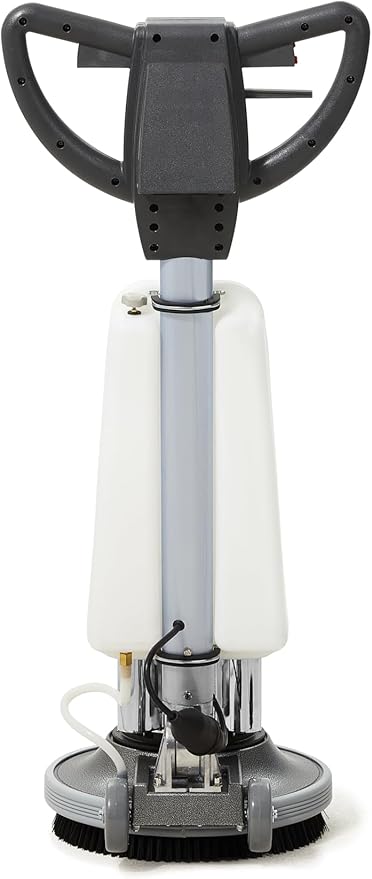 17" Heavy-duty Multi-Functional Floor Buffer Polisher Machine - Clean, Buff, Scrubb and Polish with Ease! Ideal for Carpets Too! Includes Optional Solution Tank, 2 Brushes and 3 Scouring Pads