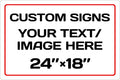 Personalized signs,Aluminum Weatherproof Metal Sign,Optional reflective,Personalized Text And picture Here,for garden, door sign, business,factory