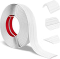 Wall Corner Protector Peel and Stick Corner Trim Molding Flexible Inside & Outside Wall Edge Guard Self Adhesive Moulding Trim for Edge Use, White, 0.8” W x 20’ L