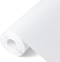 Shelf Liners for Kitchen Cabinets Drawer Liner Non Adhesive Cupboard Mat EVA Material Waterproof Refrigerator Mats Washable Fridge Liner for Cupboard and Desks Liner White 23.6 x 393.7 Inches