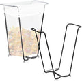 Gisafai 2 Pieces Metal Leaf Bag Holder Stand Portable Trash Bag Holder Frame Outdoor Holds 30-45 Gallons for Garden Garbage Lawn Yard Camping Leaves