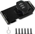 Password Rotary Hasp Locks, Digit Combination Lock Door Security Slide Latch Door Lock for Drawers, File Cabinets, Cabinets, Interior Doors, Barns, Garage Doors, Fence (4 Inch)