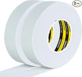 2 Pack EVA Single-Sided Adhesive Foam Tape 1.2inx16.4FT Single-Sided Sealing Strip Foam Pad Sponge Tape Window Weatherproof, Self-Adhesive Insulation Sealing Tape White