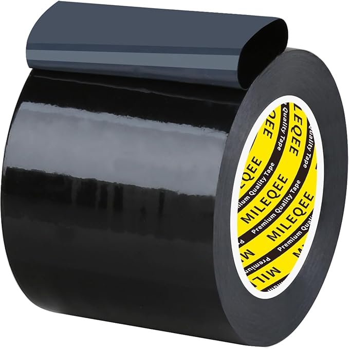 Window Weather Stripping Door Seal Tape Black, 2in x 66FT, Automotive Weatherstrip Adhesive Seal Strip for Car Auto Trunk, Weatherproof Gap Sealing Sealer Draft Blocker, Residue Free