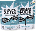 Molly's Suds Original Laundry Detergent Powder | Clean Laundry Detergent Powder for Sensitive Skin | Simple, Effective Ingredients, Stain Fighting | 240 Loads (Unscented)