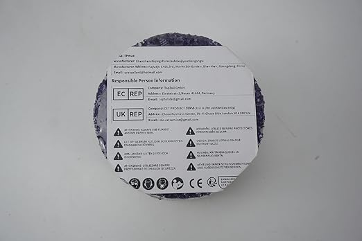 4-1/2" x7/8'' Stripping Discs Rust Remover Wheel Remove Paint and Oxidation Poly Strip Wheel Disc Abrasive Angle Grinding Wheel - 5 Pack(Purple)