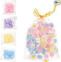 Artibetter Laundry Scent Booster Beads 50pcs In-Wash Fragrance Booster Laundry Freshener Beads Fabric Softener for Washer (Mixed Color)
