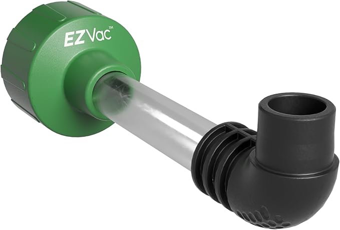 AC Drain Line Cleaner Adapter Evacuates & Unclog AC Drain Line - HVAC to PVC AC Drain Line Cleaner Tool - Universal Fit AC Drain Line Unclogger - AC Drain Line Cleaning Tool - Clear Visibility