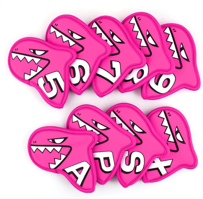 Palette Golf Iron Covers / 9pcs Set/Golf Head Covers/Golf Club Covers