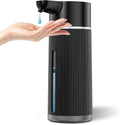 Automatic Soap Dispenser Touchless, 14.2oz/420ml Dish Hand Soap Dispenser for Kitchen Bathroom, Adjustable Volume for Thick & Thin Liquid, USB C Rechargeable, Clog-Free, Black