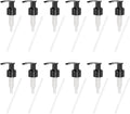 uxcell 12 Pcs Soap Dispenser Pump Heads Soap Dispensers Top Pumps Replacement Switch Pumphead for Standard 24/425 Neck Size Lotion Shampoo Bottle, Black