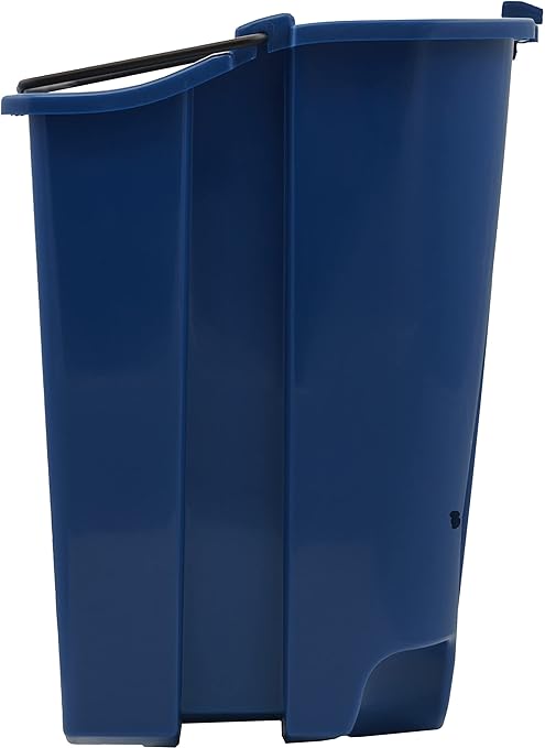 Carlisle FoodService Products Omnifit Mop Bucket with Side Press Wringer and Soiled Water Insert for Floor Cleaning, Kitchens, Restaurants, And Janitorial Use, Polypropylene (Pp), 35 Quarts, Brown