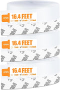 49.2 Ft Door Weather Stripping Door Seal Strip Tape,Silicone Door Draft Stopper,Self Adhesive Shower Door Bottom Seal, Door Insulation Strip for Door Frame Windows and Glass Gaps (Transparent, 35mm)