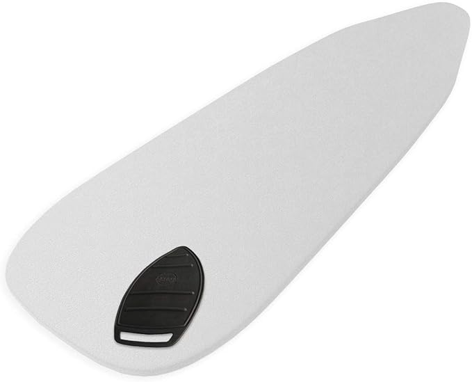 Encasa XO Silicon Mat for Hot Iron Rest - Heat Resistant, Anti - Slip, Thicker Pad for Protecting Your Table During Ironing, Non-Burning, Machine Washable, Durable - Black