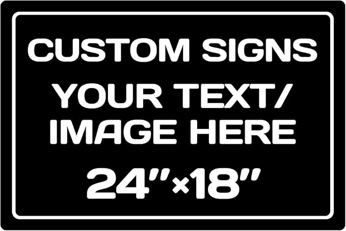 Personalized signs,Aluminum Weatherproof Metal Sign,Optional reflective or double-sided,Multiple Sizes Custom,Personalized Text And picture Here,Danger zone,garden,door, business