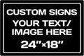 Personalized signs,Aluminum Weatherproof Metal Sign,Optional reflective or double-sided,Multiple Sizes Custom,Personalized Text And picture Here,Danger zone,garden,door, business