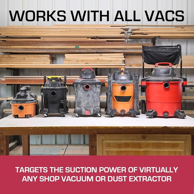Mullet ThirdHand Dust Collection Boom Arm (Boom Arm + Shop Vac Base)