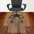 Azadx Office Chair Mat for Hardwood Floor and Tile Floor 30 x 48'', Plastic Mat for Office Chair Easy Glide on Hard Floors, Clear Desk Chair Mat for Wood Floors Heavy Duty