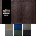 GORILLA GRIP Front Door Mat, 47x35, Indoor Outdoor Ultra Absorbent HydroAbsorb Doormat, Absorbs Up to 6 Cups of Water, Stain and Fade Resistant, Rubber Backing Doormats, Captures Dirt, Coffee