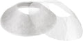 TEHAUX 10PCS Durable Range Hood Filters Bowl Shape Cooker Hood Accessories Kitchen Exhaust Fan Replacement Mesh Filter