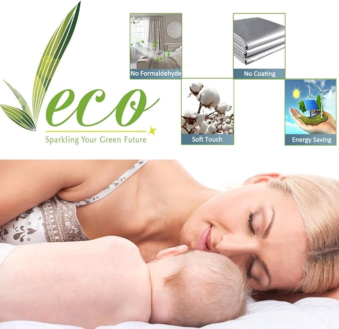 PONY DANCE Bathroom Window Valances - (42 by 36 inches, Blue Mist, 2 Panels) Room Darkening Tier Curtains Short Panels Drapes for Small Half Window Decoration in Kitchen