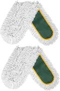 BUVE 36'' Commercial Industrial Dust Mop Replacement Heads, 2 Pack Strength Cotton Mop Refill Pads Washable Fit BUVE Dust Mop B0D1TLKFGT