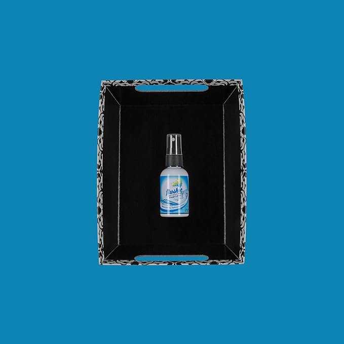 Flushie Pre-Toilet Spray for Travel Size Toiletries - Bathroom Spray Deodorizer for Toilet - Poop Odor Eliminator