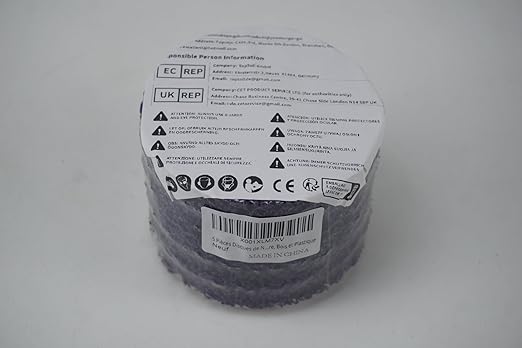 4 inch Stripping Discs Rust Remover Discs Remove Paint and Oxidation 5/8 inch Arbor Clean Discs Poly Strip Disc Angle Grinding Wheel - 5 Pack(Purple)