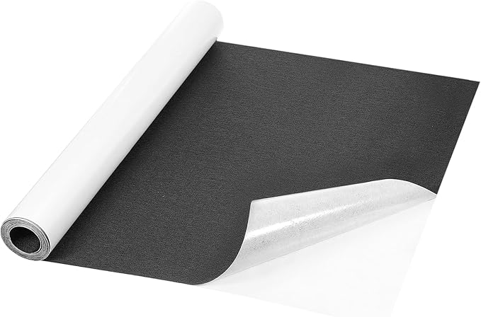 Repair Patches Repair Tape Self-Adhesive DIY Repair Patch Linen Gear Patch for Sofa, Furniture, Chair, Clothing,Tents,17x79 Inch,Black