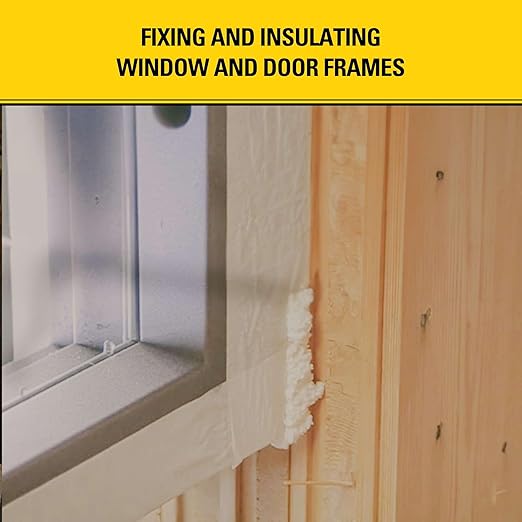 Stanley F993 Expanding Foam Sealant Spray – (12x12oz) Gaps & Cracks Filler, PestBlocker for Indoor/Outdoor Use – Paintable, Waterproof, Polyurethane Insulation Foam with Straw Applicator | 12 Pack