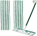 2 Pack Replacent Mop Refills Compatible with Libman Wet & Dry Microfiber Mop,Reusable Washable Microfiber Cloth Mop Head Pads for Wet and Dry Use (Set of 2)