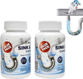 Pipe Dredge, Powerful Foaming Sink & Drain Cleaner Powder for Kitchen, Toilet & Pipeline Cleaning, Fast-Acting Clog Remover (2pcs or 4pcs) (2 bottles)