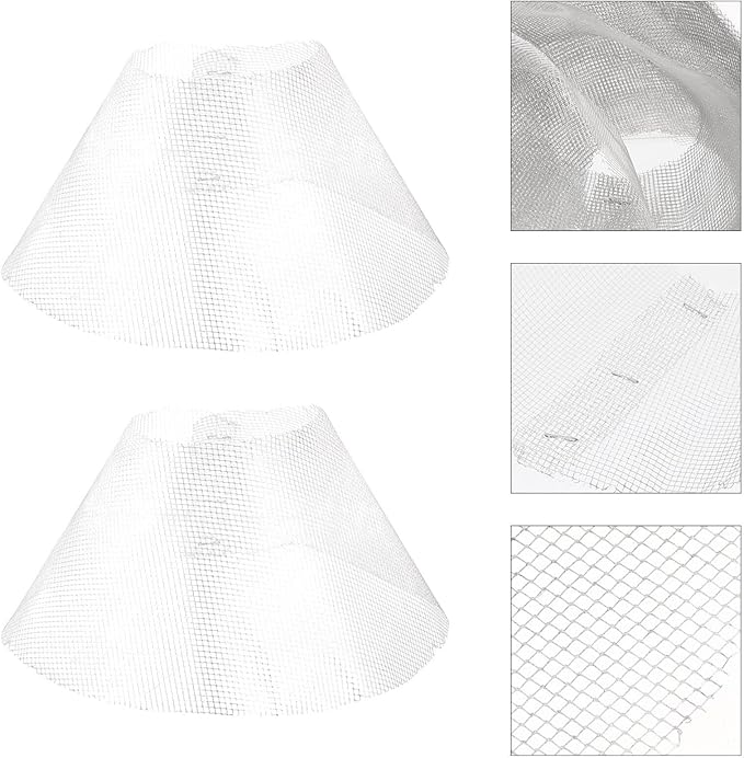 Gatuida Range Hood Filter Net 10-Pack 9 Inch Round Vent Grease Filter Replacement Mesh for Kitchen Cooker Fan