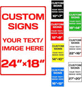 Personalized signs,Aluminum Weatherproof Metal Sign,Optional reflective, double-sided,Custom Personalized Text And picture Here,for garden, door,business,Street