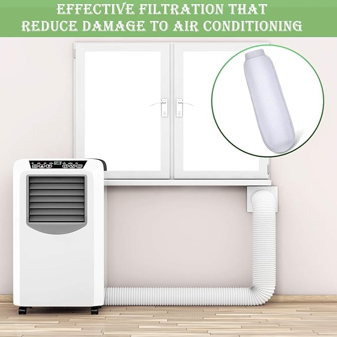 Boao 5 Pieces Nylon Lint Traps for Washing Machine Discharge Hose Lint Traps Nylon Mesh Catcher for Washing Machine Drain Systems Cleaning Tools