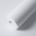 White Shelf Liner Kitchen Cabinet Liners Refrigerator Liners Waterproof & Oil-Proof Kitchen Cupboard Liner Drawer Mats EVA Material Non Adhesive Washable Fridge Liner for Shelves 35.4 x 236.2 Inches
