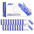 JMU Nitrile Gloves Large Bulk 4000 Count, 3.5 Mil Disposable Gloves Latex-Free, Violet Blue