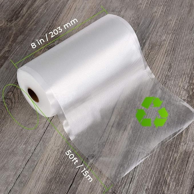 Vacuum Sealer Bags for Food，Seal a Meal Bags Rolls，11inx20 Rolls 2 Pack，XinBaoLong，Commercial Grade, Heavy Duty, BPA Free,Great for Vac Storage