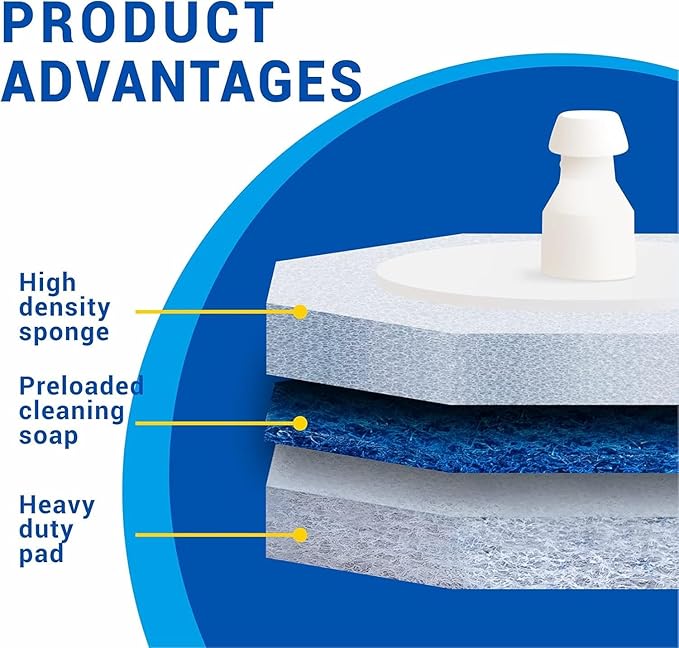 80 Pcs Toilet Wand Refills, Disposable Toilet Brush,Disposable Toilet Bowl Brush Replacement Heads,for Bathroom Cleaning,Clean Toilets,bathtubs,mop Pools, wash basins