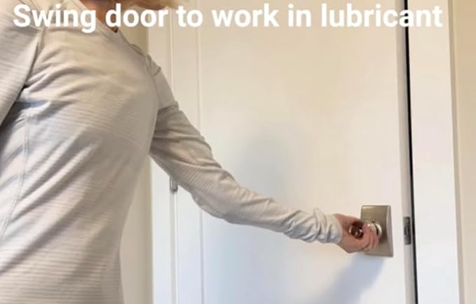 The First-of-Its-Kind Lubricant Cartridge for Squeaky Door Hinges. Mess-Free, Odorless, Sprayless & Prelubricated. Hinge Husher™ Lubricant Cartridges (3 Pack - Silver)