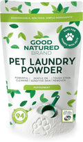 Good Natured Brand | Pet Stain & Odor Remover for Laundry | Pet Laundry Detergent for Dogs Beds, Cat Pee, Smell, Dog Drool | Hypoallergenic & Non-Toxic | Peppermint | 47oz 94 Loads