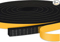 Weather Stripping Soundproof, 1/2 in x 1/2 in High Density Foam Insulation Tapes, Weatherproof Seal Strip Weatherstrips for Windows Sliding Doors, 2 Rolls Total 26Ft