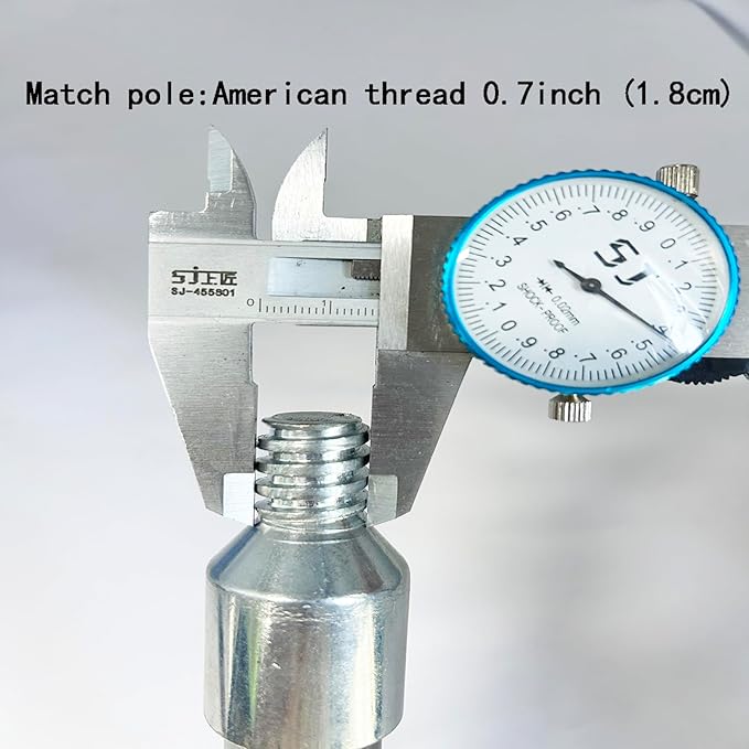 2PCS Push Broom Head Outdoor Large Stiff Bristle Broom Head - Excellent Cleaning Performance - Easy Installation Broom Head(Blue, 18 inches)